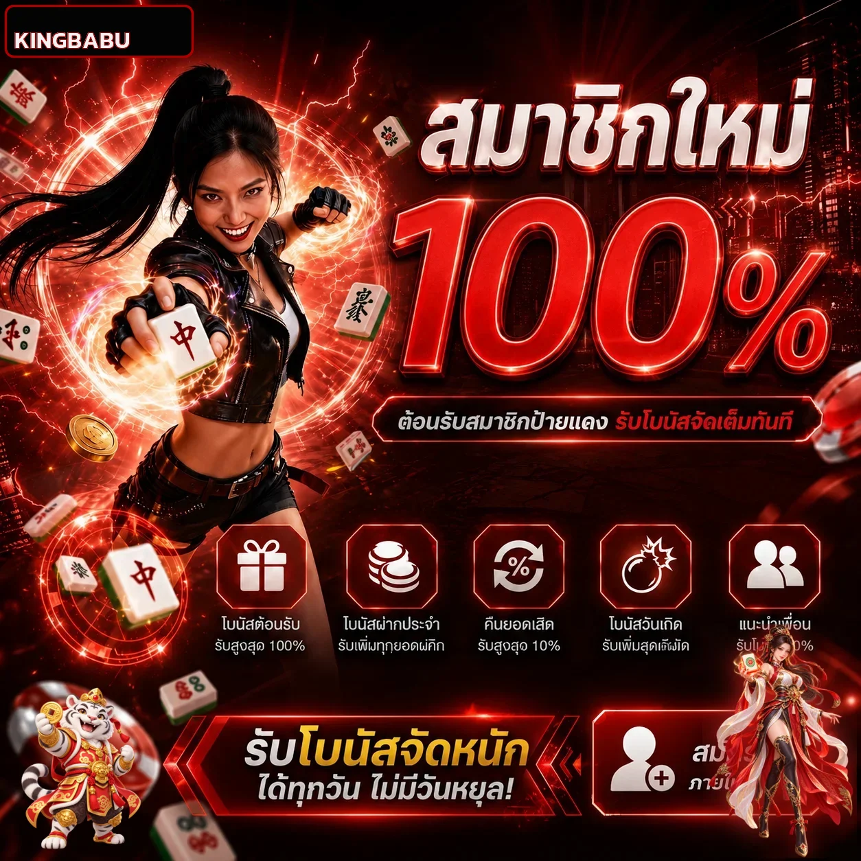 KINGBABU ทดลองเล่นสล็อต PG